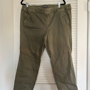 Torrid Olive Straight Leg Pants